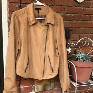 Faux suede Torrid jacket